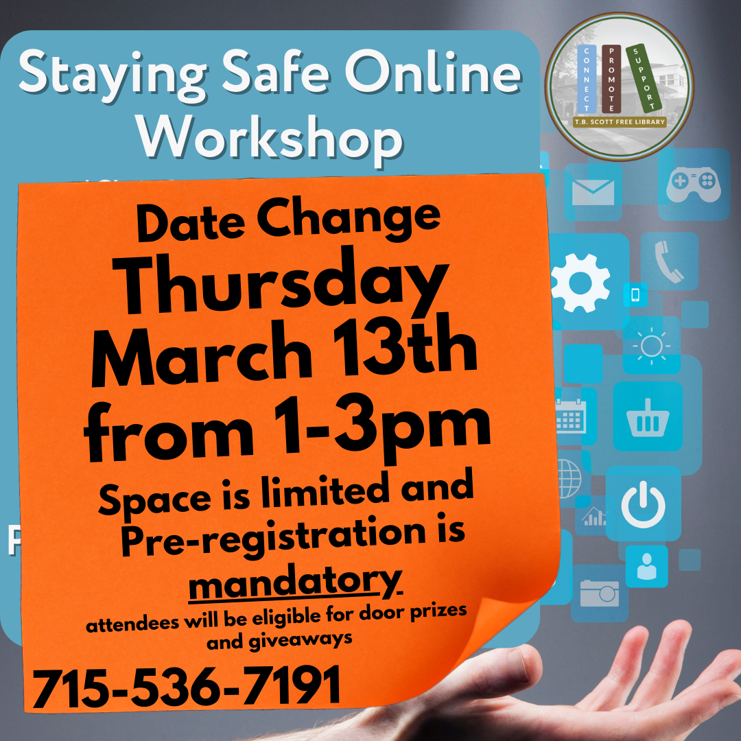 Cybersecurity Workshop - Date Change to 3.13.25